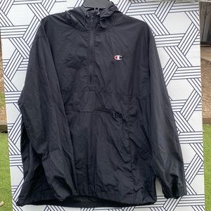 Champions half zip windbreaker